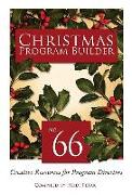 Christmas Program Builder #66