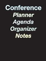 Large Color Coded 5-Day Conference Planner/Organizer/Agenda/Note-Taking - 8.5 x 11 - 44 pages