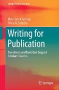 Writing for Publication