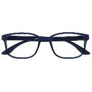 Brille. RAINBOW, G54400, blau, +2.00 dpt, Kunststoffbrille mit Federtechnik
