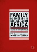 Family Businesses in Sub-Saharan Africa