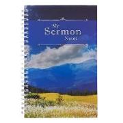 Notebook Wirebound My Sermon Notes (Mountains)