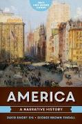 America - A Narrative History with Ebook and InQuizitive Registration Card 10e HS