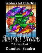 Abstract Dreams: Coloring Book 1