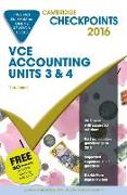 Cambridge Checkpoints Vce Accounting Units 3&4 2016 and Quiz Me More