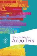 Ntv Biblia de Estudio Arco Iris, Multicolor Tapa Dura Con índice