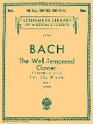 Well Tempered Clavier - Book 1: (eng/Sp) Schirmer Library of Classics Volume 1483 Piano Solo