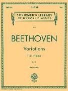 Variations - Book 1: Schirmer Library of Classics Volume 6 Piano Solo