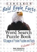 Circle It, Bald Eagle and Great Horned Owl Facts, Pocket Size, Word Search, Puzzle Book