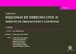 Tomo XXXV : esquemas de derecho civil II , Derecho de obligaciones y contratos