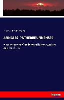 ANNALES PATHERBRUNNENSES