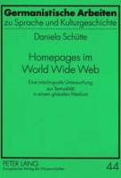 Homepages im World Wide Web