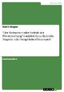 "Der Hofmeister oder Vorteile der Privaterziehung" von Jakob Lenz. Komödie, Tragödie oder bürgerliches Trauerspiel?