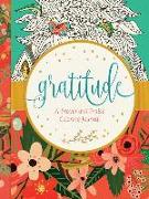 Gratitude: A Prayer and Praise Coloring Journal