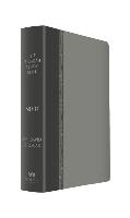 The Jeremiah Study Bible, NIV: (Gray W/ Burnished Edges) Leatherluxe(r): What It Says. What It Means. What It Means for You