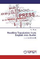 Headline Translation from English into Arabic