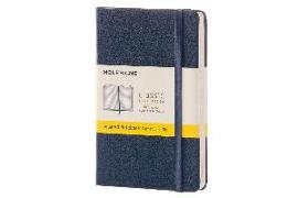 Moleskine Sapphire Blue Pocket Squared Notebook