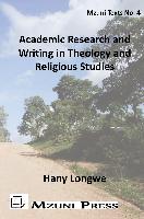 Academic Research and Writing in Theology and Religious Studies