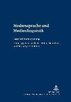 Mediensprache und Medienlinguistik