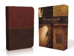 NKJV, Chronological Study Bible, Leathersoft, Brown