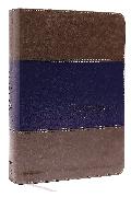NKJV, The Chronological Study Bible, Leathersoft, Brown/Navy