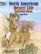 North American Desert Life Coloring Book