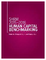 SHRM 2015-2016 Human Capital Benchmarking