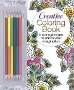 The Creative Coloring Book (Book & Colored Pencils Set): Inspiring Images to Unlock Your Imagination