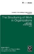 The Structuring of Work in Organizations