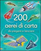200 aerei di carta da piegare e lanciare