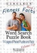 Circle It, Fitness Facts, Book 1, Pocket Size, Word Search, Puzzle Book