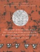 Die Deutschordensurkunden des Landeshauptarchivs Koblenz. Balleien Koblenz und Lothringen. Regesten (1174-1807)