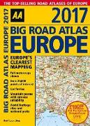 AA Big Road Atlas Europe 2017