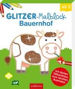 Glitzer-Malblock Bauernhof