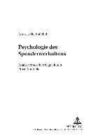 Psychologie des Spendenverhaltens