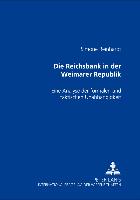 Die Reichsbank in der Weimarer Republik