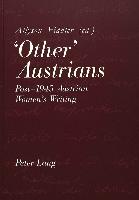 'Other' Austrians: Post-1945 Austrian Women's Writing