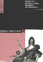 Studien zur Musikgeschichte Rastatts im 18. Jahrhundert