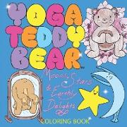 Yoga Teddy Bear Moons, Stars & Earthly Delights