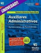 Auxiliares Administrativos, Ayuntamiento de Fuenlabrada. Temario materias específicas