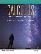 Calculus: Early Transcendentals