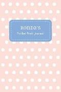 Ronda's Pocket Posh Journal, Polka Dot