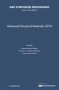 Advanced Structural Materials - 2014: Volume 1765