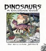 Dinosaurs: A Coloring Book by William Stout