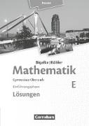 Bigalke/Köhler: Mathematik, Hessen - Ausgabe 2016, Einführungsphase, Band E, Lösungen zum Schülerbuch
