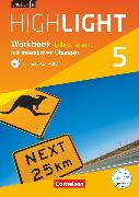 English G Highlight, Hauptschule, Band 5: 9. Schuljahr, Workbook mit interaktiven Übungen auf scook.de - Lehrerfassung, Mit Audio-CD