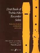 Walter Bergmann: First Book of Treble Recorder Solos: For Treble Recorder & Piano
