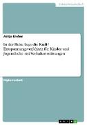 In der Ruhe liegt die Kraft? Entspannungsverfahren für Kinder und Jugendliche mit Verhaltensstörungen