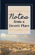 Notes from a Desert Place