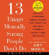 13 Things Mentally Strong People Don't Do Low Price CD
